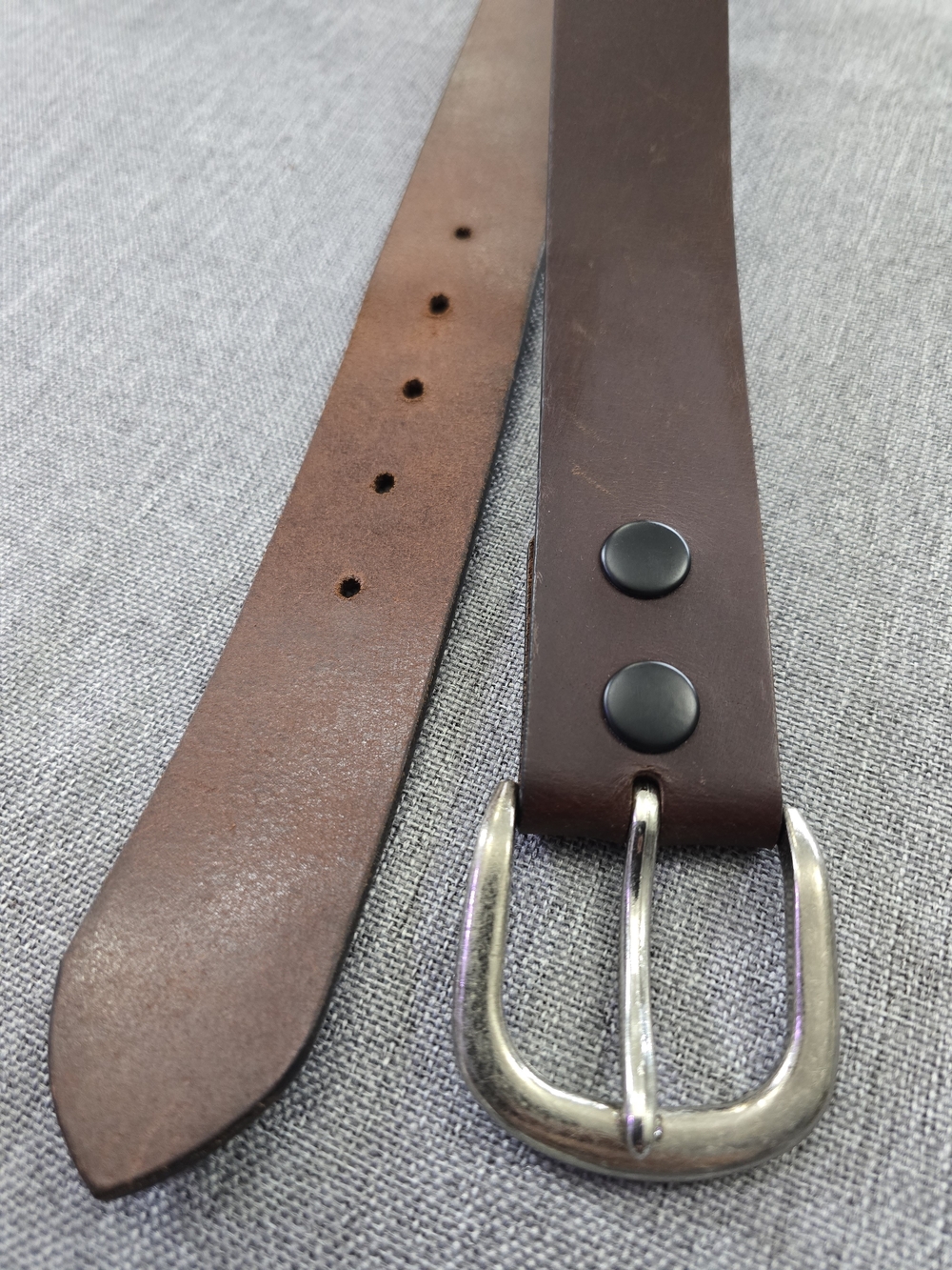 Canada Made Brown Genuine Leather Men’s Belt - Size 38 (37in To 41in)